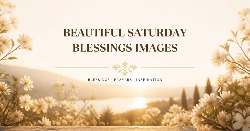 Beautiful Saturday Blessings Images