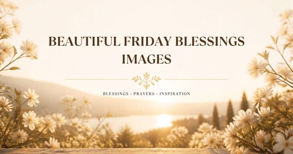Beautiful Friday Blessings Images