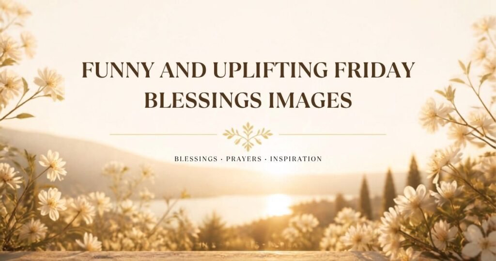 Funny and Uplifting Friday Blessings Images