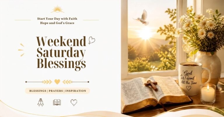Weekend Saturday Blessings