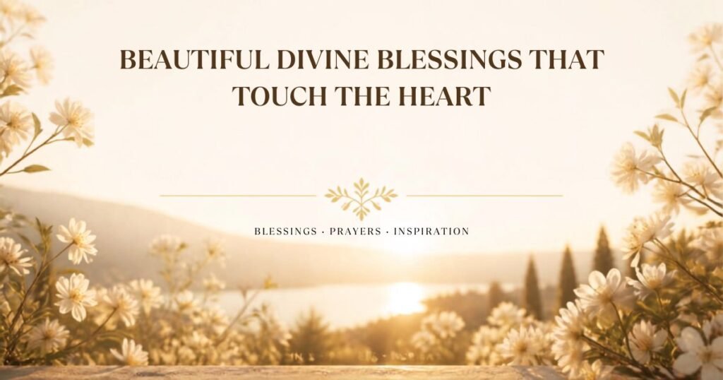 Beautiful Divine Blessings That Touch the Heart