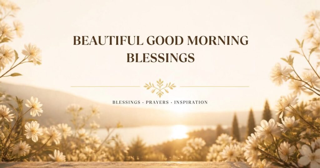 Beautiful Good Morning Blessings