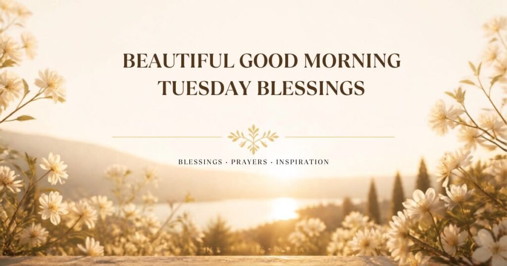 Beautiful Good Morning Tuesday Blessings