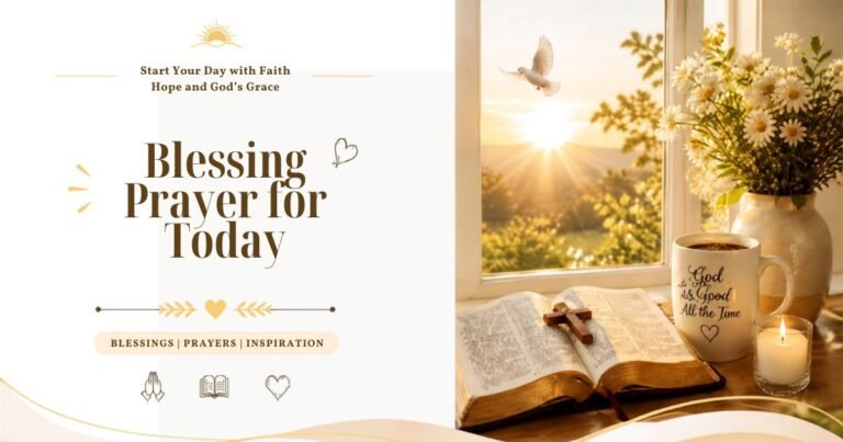 Blessing Prayer for Today