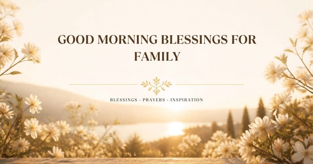 Good Morning Blessings for Family