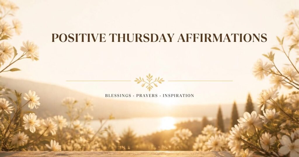 Positive Thursday Affirmations
