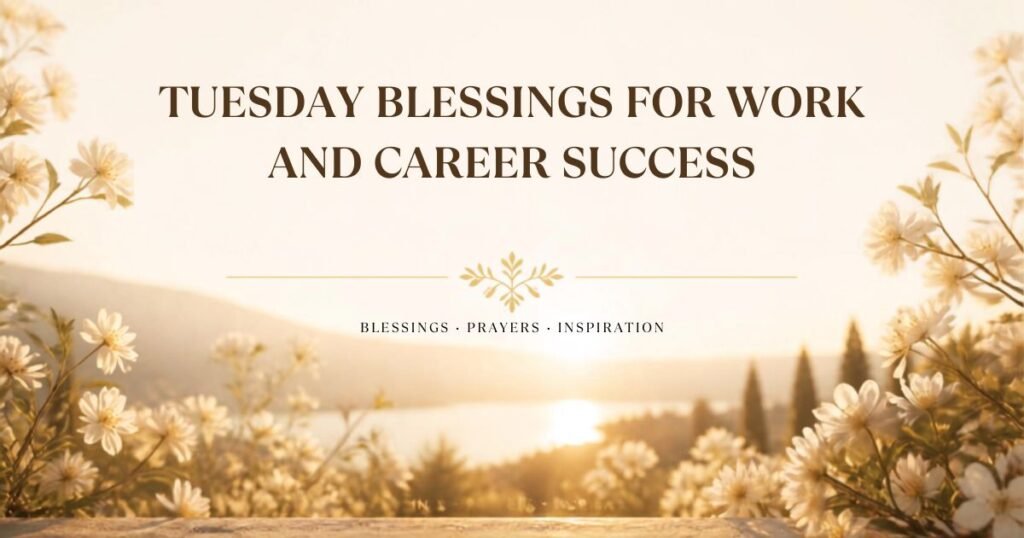 Tuesday Blessings for Work and Career Success