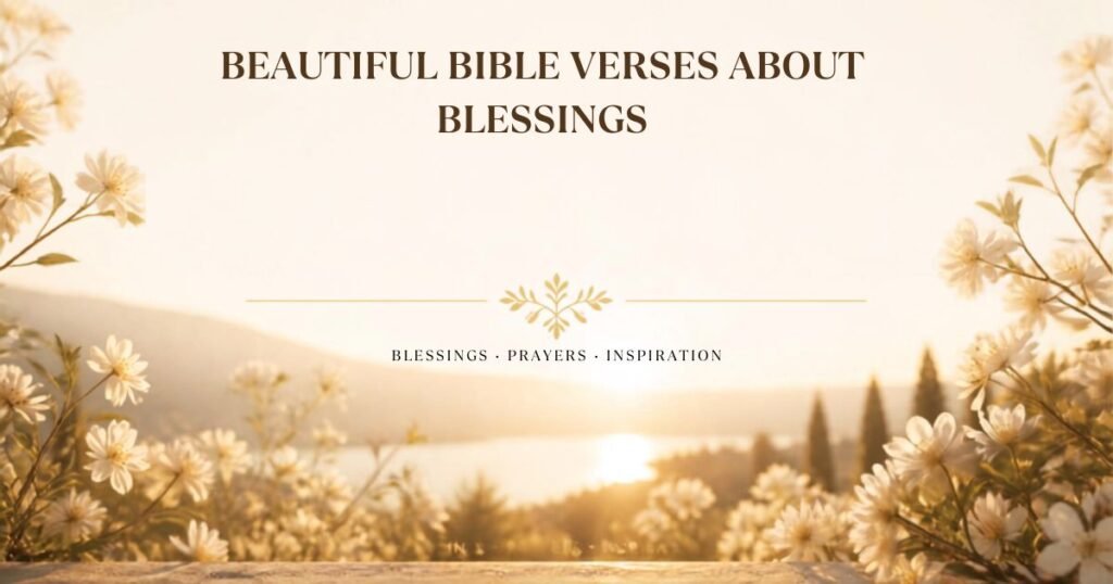 Beautiful Bible Verses About Blessings