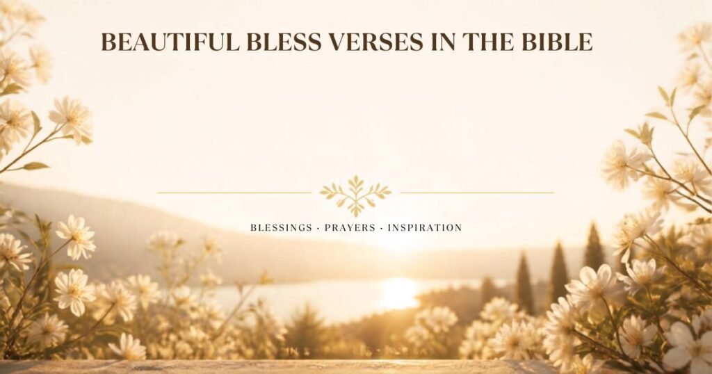 Beautiful Bless Verses in the Bible
