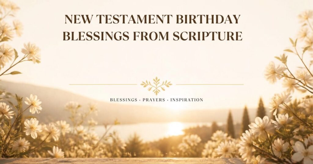 New Testament Birthday Blessings from Scripture